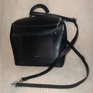 Aldo Elegant Black Backpack